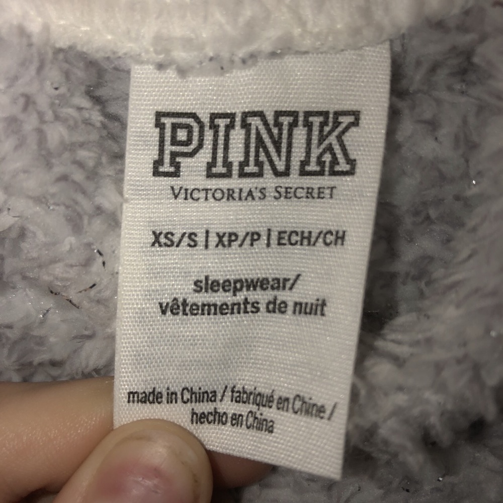 PINK SHERPA ROBE - Picture 4 of 4